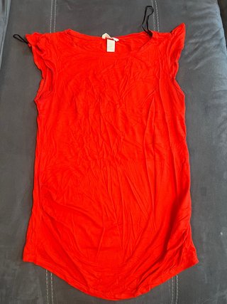 Camiseta premamá roja