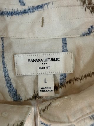 Camicia uomo Banana Republic fantasia