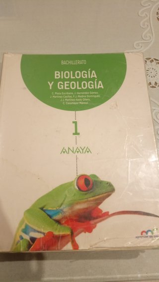 Biología y geología, Bachillerato 1 Aprender es...