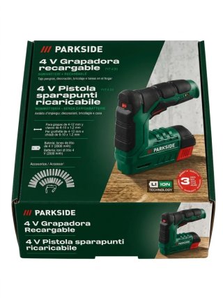 Grapadora Eléctrica Parkside 4V Recargable