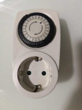 Temporizador analógico enchufable