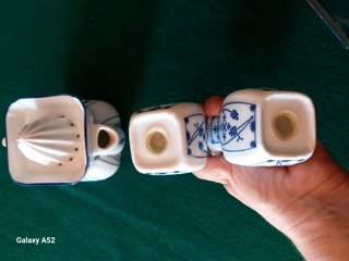 Set Porcellana Bianca e Blu