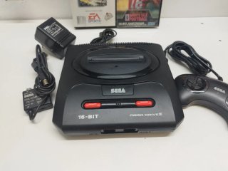 Sega Mega Drive II Consola Negra