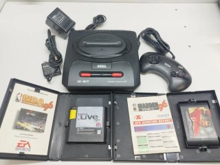 Sega Mega Drive II Consola Negra