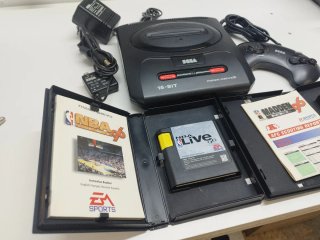 Sega Mega Drive II Consola Negra