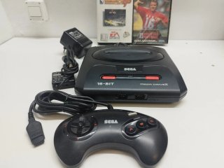 Sega Mega Drive II Consola Negra