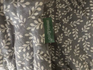 Saco Capazo Invierno Molis&Co Gris Hojas