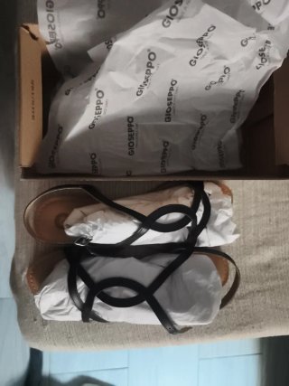Sandalias Gioseppo Negras Talla 39