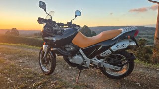 BMW F650 Funduro 1997 Negra/Naranja