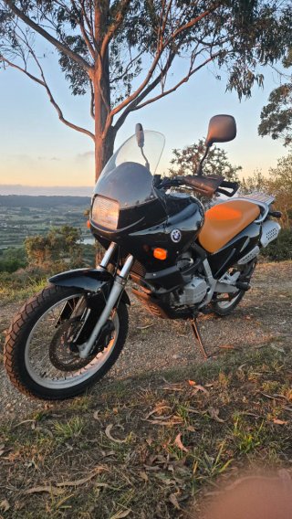 BMW F650 Funduro 1997 Negra/Naranja