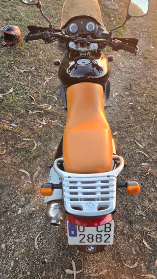 BMW F650 Funduro 1997 Negra/Naranja