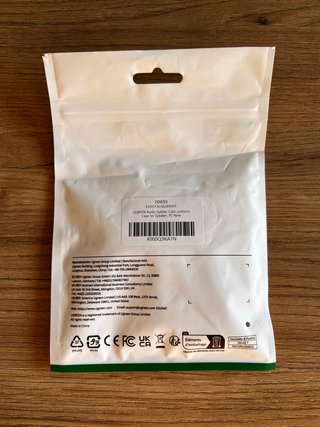 Adaptador UGREEN Micro USB a Jack 3.5mm