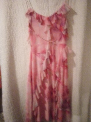 Vestido de mujer con doble forro