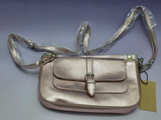Bolso Steve Madden Rosa Dorado