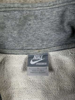 Sudadera Nike Heat Seeker Gris Talla S