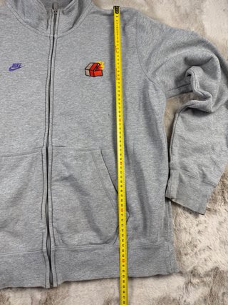 Sudadera Nike Heat Seeker Gris Talla S