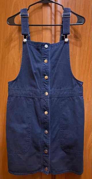 Peto vaquero Mango azul marino.