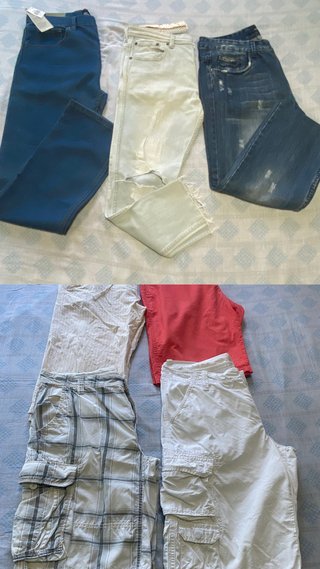 Lote 7 Pantalones Talla L