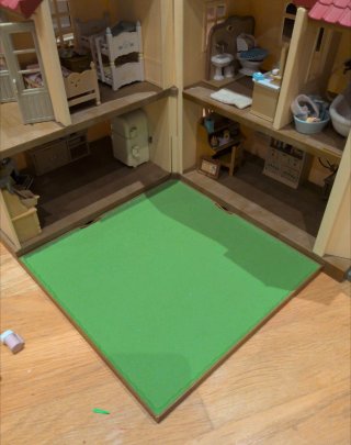 Casa Sylvanian Families con accesorios