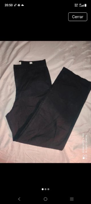 Pantalón Jack Jones Negro con Bolsillos