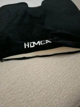 Cojín Ortopédico HOMCA Negro Fleece