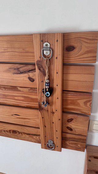 Cabecero de cama de madera