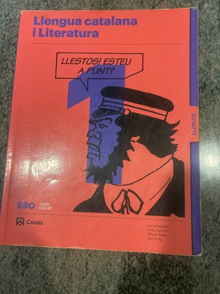 Llengua catalana i Literatura 1 ESO LOMLOE