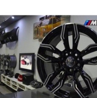JUEGO DE 4 LLANTAS 18 M6 NEW GR BLACK... rmb388563