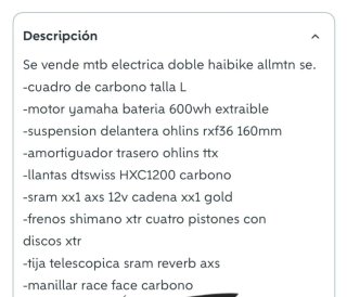 ✅️ Vendo Mtb Eléctrica Doble Haibike Allmtn SE.