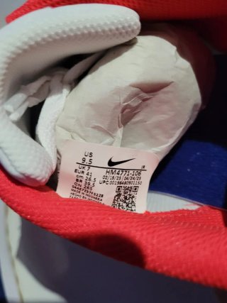 Nike Zapatillas Deportivas Rojas y Blancas