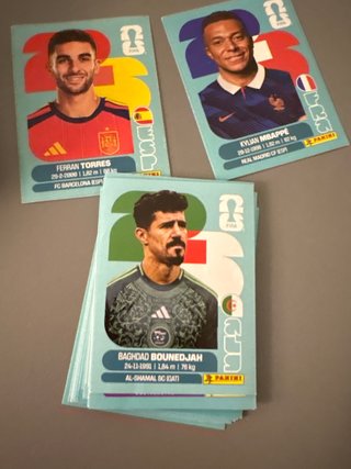 Cartas Panini Mundial FIFA 2022