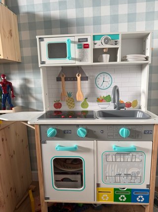 Cocina Infantil Juguete Aldi con accesorios