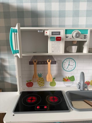 Cocina Infantil Juguete Aldi con accesorios