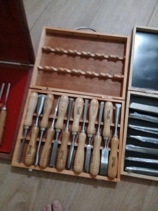 Juego de formones para madera