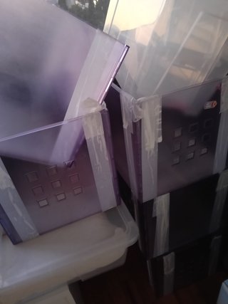 5 cajas Lekman IKEA Moradas Descatalogadas