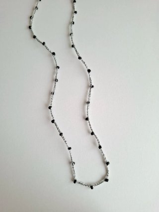 Collar crochet multiposicion negro