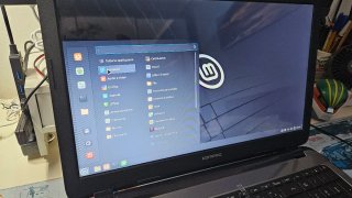 Notebook Compaq nero/grigio