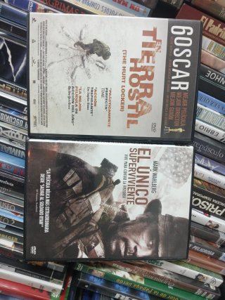 DVD Tierra Hostil y El Único Superviviente
