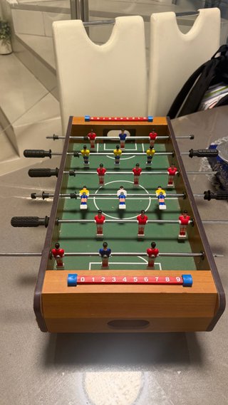 Futbolín de mesa