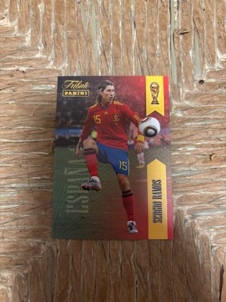 Panini Sergio Ramos España Mundial