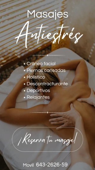 Masajes profesionales