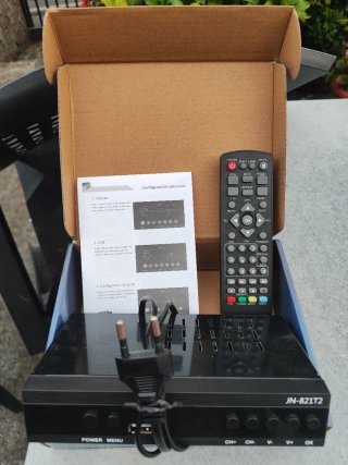 Sintonizador TDT/T2 con Grabador JN-821T2