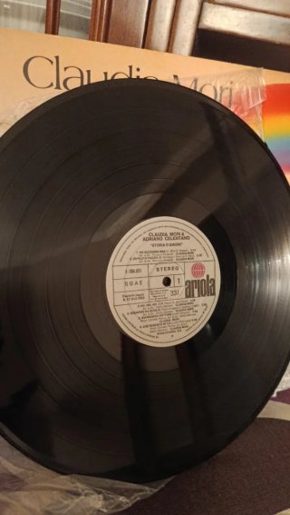 Vinilo Claudia Mori & Adriano Celentano