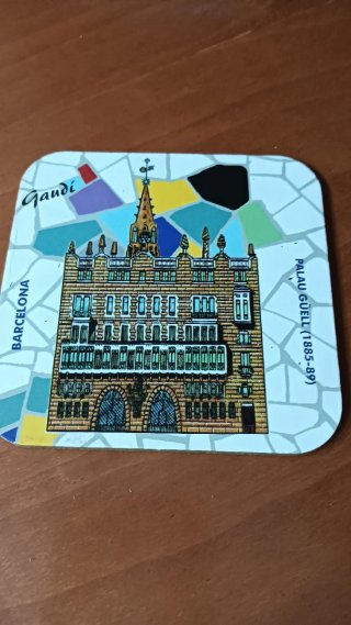 Juego de posavasos Barcelona Gaudí
