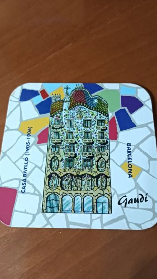 Juego de posavasos Barcelona Gaudí