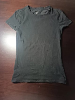 Camiseta Negra Primark Talla XS