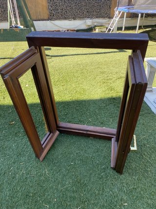 Ventana Madera Perfil Europeo