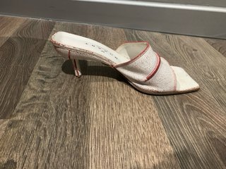 Sandalias Muxart Mujer Blancas y Rojas