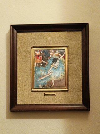 Colección de 6 cuadros de famosos pintores