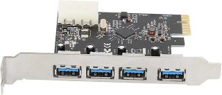 Scheda USB 3.0 4 Porte Hub